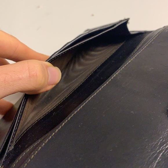 Gucci Authentic Handmade Leather and Canvas Bifold Logo Wallet - Picture 12 of 15